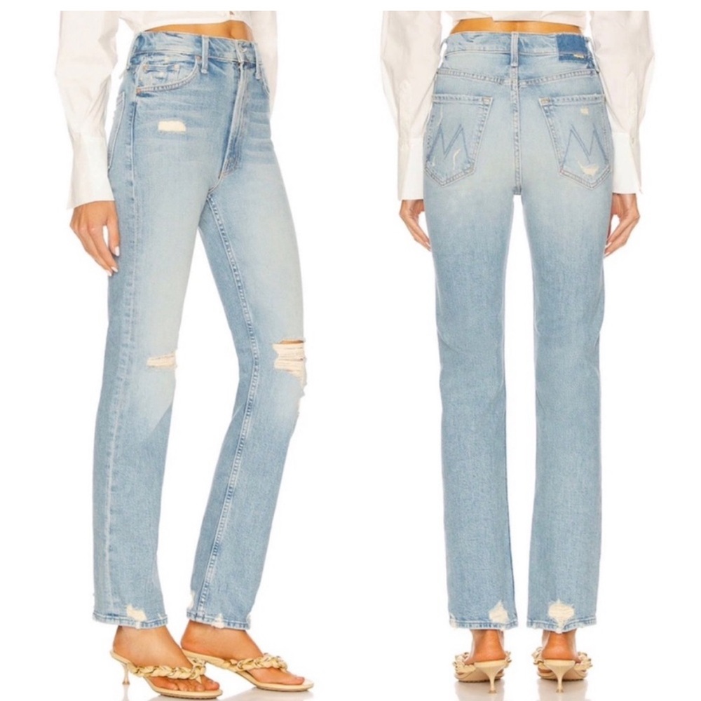 Mother Jeans Superior High Waisted Rider Skimp The Confession